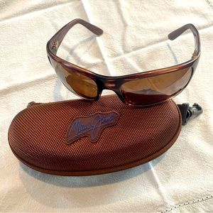 Maui Jim Peahi - Polarized - Tortoise frame/Bronze lens - With Case